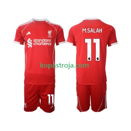 Billiga Fotbollströjor Liverpool Mohamed Salah 11 Barn Hemma tröja 2025/26 Kortärmad